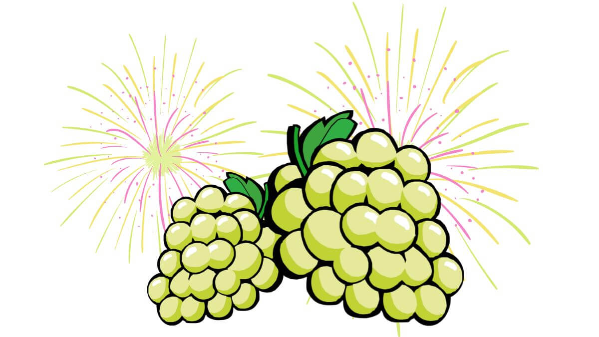 Instituto Hispánico de Murcia - Pourquoi mange-t-on douze grains de raisin le soir du Nouvel An ?