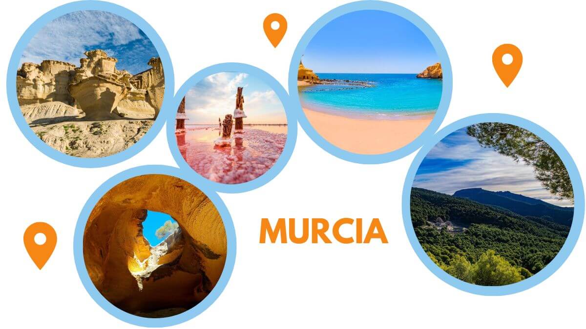 Luoghi meravigliosi nella regione di Murcia