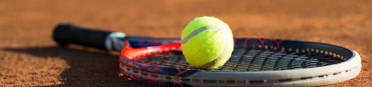 Racchetta e palla da tennis