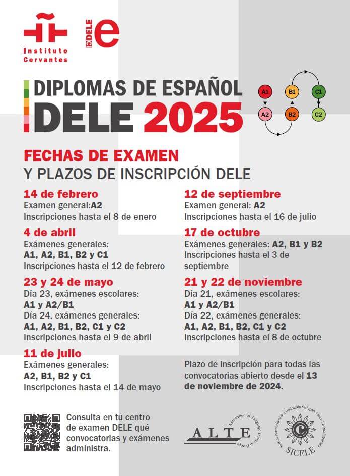 DELE 2025 FECHAS