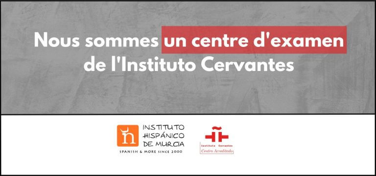 Nous sommes un centre d'examen de l'Instituto Cervantes