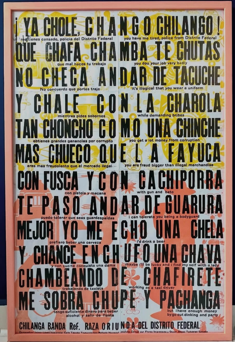 Instituto Hispánico de Murcia - El caló chilango y la poesía callejera de “Chilanga Banda”