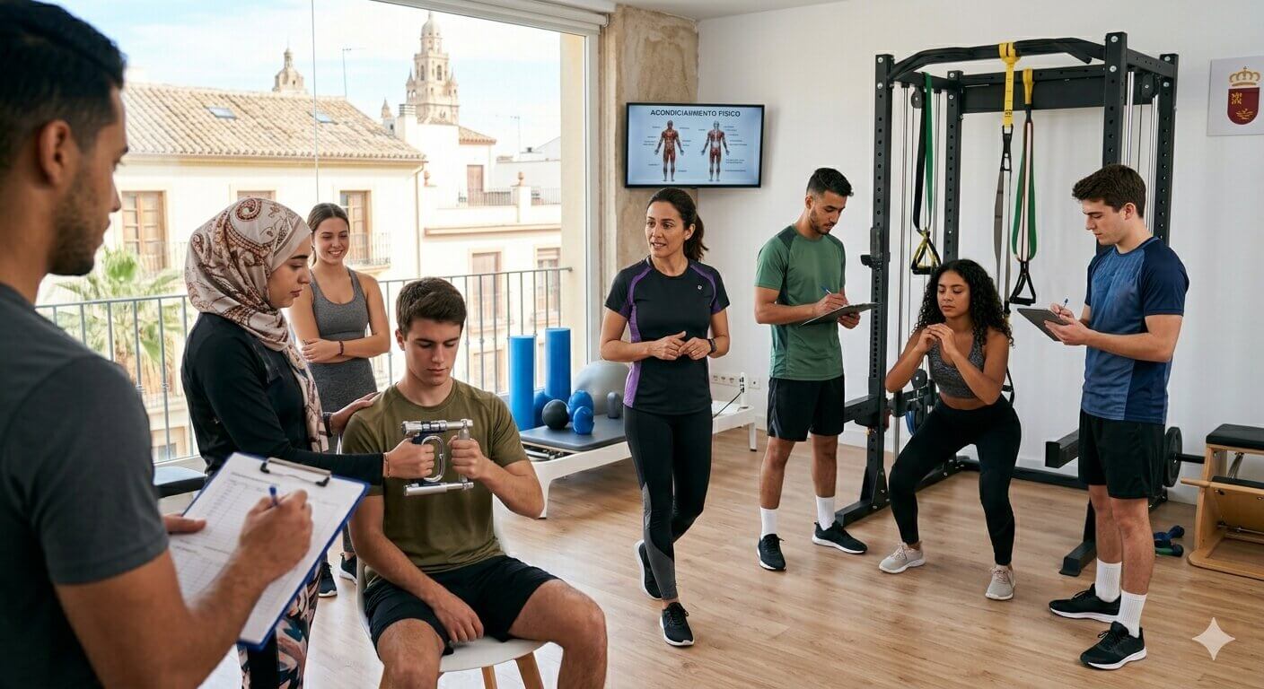 Instituto Hispánico de Murcia - دبلوم تقني عالٍ في اللياقة البدنية (TSAF) Instituto Hispánico de Murcia - دبلوم تقني عالٍ في اللياقة البدنية (TSAF)