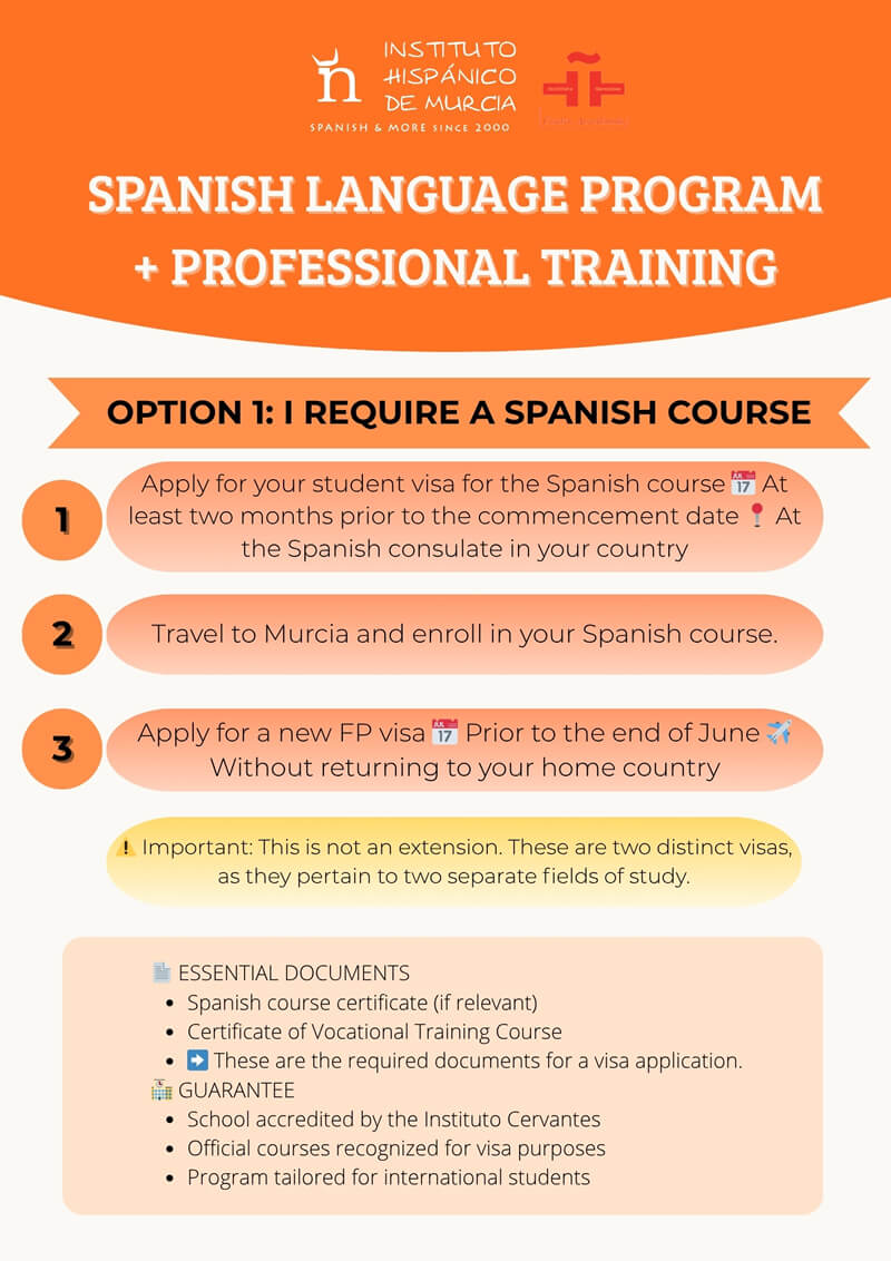 IHdeMU - FP - Professional Training + Spanish