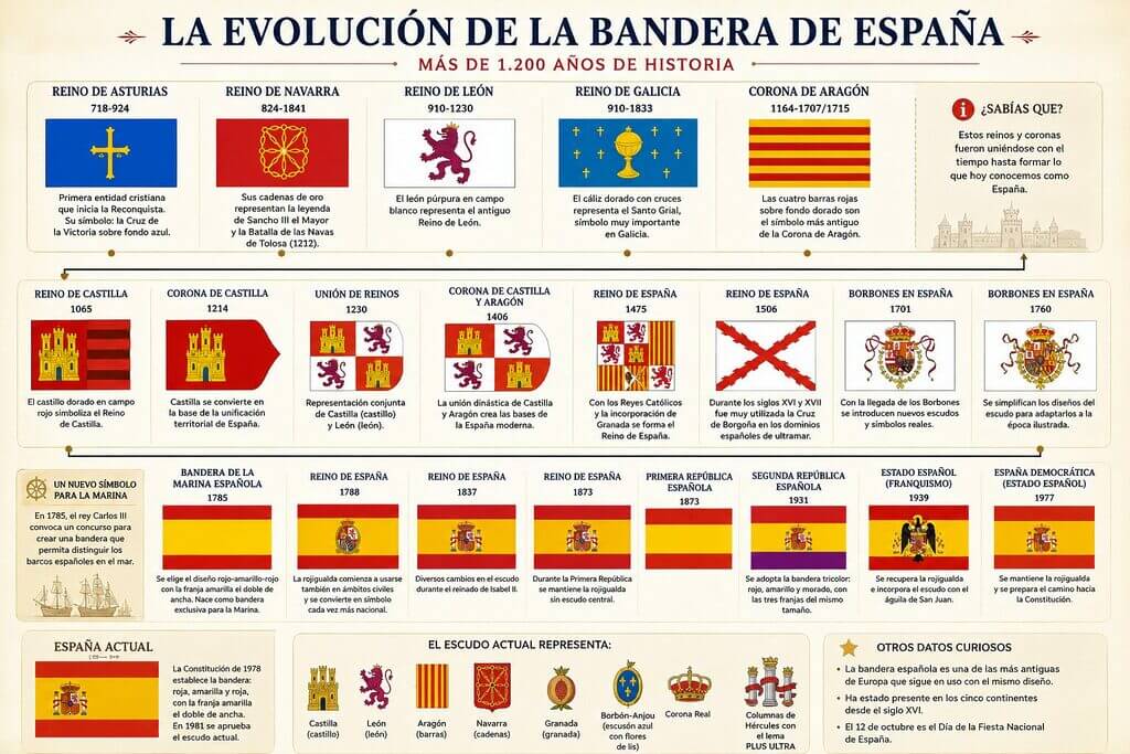 Le Drapeau De L Espagne Histoire Signification Et Anecdotes Que Vous Le Drapeau De L Espagne Histoire Signification Et Anecdotes Que Vous